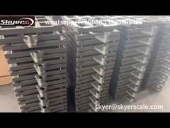 Elektronische Industrie 500 kg Schwerlast Elektronische Bankwaage Plattformwaage