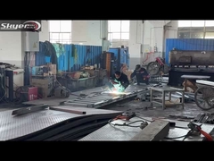 60x60cm 300kg tragbare Bankwaage Wiegen Carbon Stahl Plattformwaage