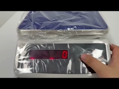 30 kg digitale Waage mit LCD-Edelstahl-Wiegefläche