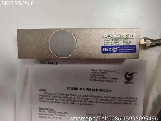 Qualität  500kg OIML Load Cells Amplifier Zemic H8C Weighing Sensor For Floor Weighintg Scale Fabrik