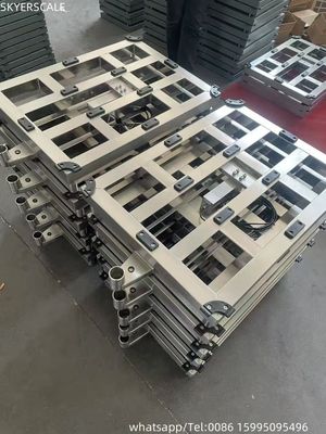 Qualität  Platform Bench 304 Stainless Steel Waterproof Weighing Scales 700x600mm 600kg Scale Fabrik