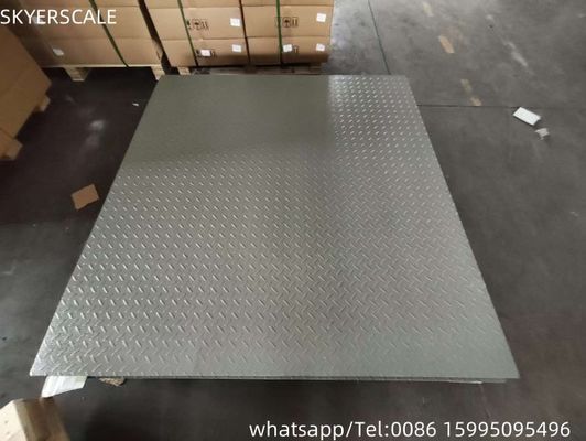 Qualität  Electronic Heavy Duty Weight Scale 0.8x1.2m 3 Ton  Floor Scale For Industrial Use Fabrik