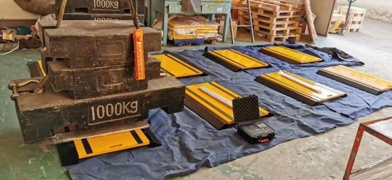 Digital drahtlose tragbare Axle Scales Gewichtsskalen Aluminiumlegierung 4PCS