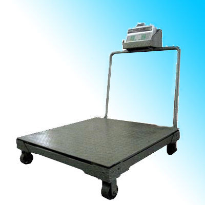 1x1m Boden Plattform-1ton stufen wiegende Skalen Digital mit Indikator der Rad-XK3190-A12E ein