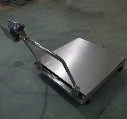 1x1m Boden Plattform-1ton stufen wiegende Skalen Digital mit Indikator der Rad-XK3190-A12E ein