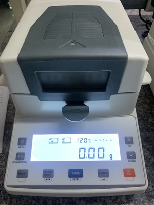 110g/0.001g Touch Screen Halogenfeuchtigkeits-Analysatormeter