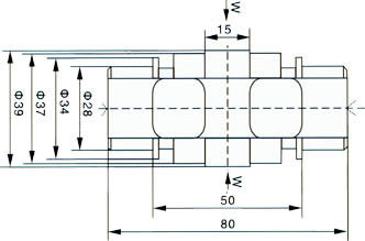 Antieinzelmessdose des korrosions-Aluminium-30KN