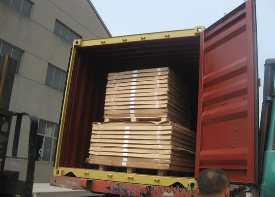 1.5x2m elektronische gebürstete Plattform-Skala Edelstahl-3T