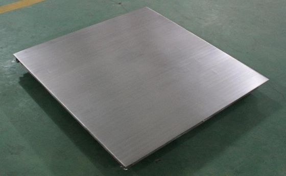 1.5x2m elektronische gebürstete Plattform-Skala Edelstahl-3T