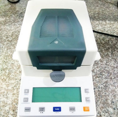 LCD zeigen Halogen-Feuchtigkeits-Analysator-Balance 110g 1mg an