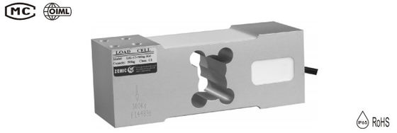 zemic Einzelwiegende Aluminiummessdose L6G OIML benutzt in 500x600mm Anlagenmaßstab 500kg