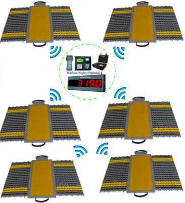 drahtlose tragbare Achsen-Skalen des LKW-6pcs mit Touch Screen Indikator