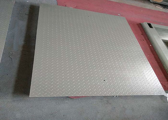 1.2×2m 5 Tonnen Kohlenstoffstahl-Plattform-Boden-wiegende Skala-