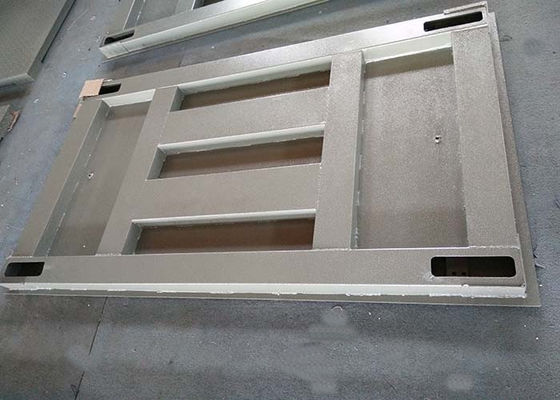 1.2×2m 5 Tonnen Kohlenstoffstahl-Plattform-Boden-wiegende Skala-