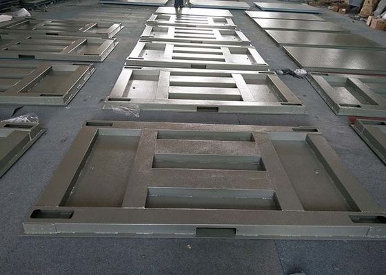 1.2×2m 5 Tonnen Kohlenstoffstahl-Plattform-Boden-wiegende Skala-