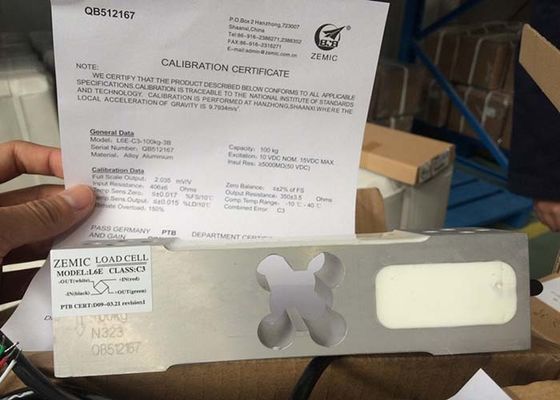 Einzelmessdose Zemic L6E für Anlagenmaßstab, elektronische Messdose OIML genehmigt