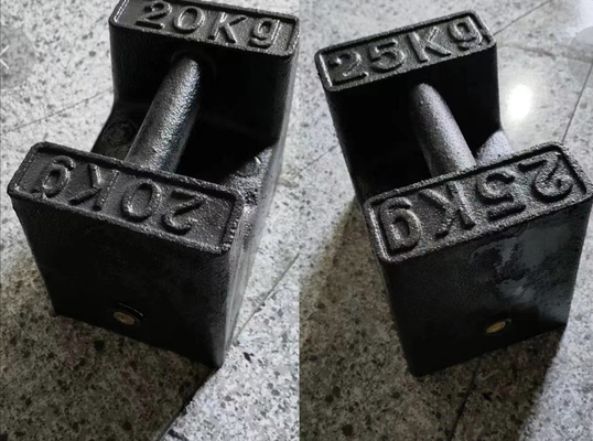 Stackbare Prüfgewichte von 20 kg M1 20 kg Kalibriergewichte aus Gusseisen für Kran