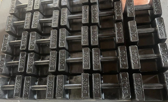 Stackbare Prüfgewichte von 20 kg M1 20 kg Kalibriergewichte aus Gusseisen für Kran