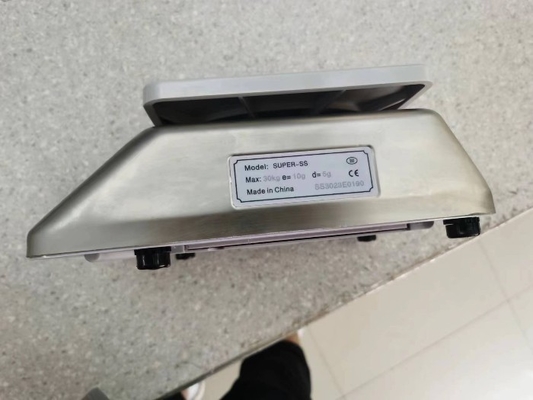 Elektronische digitale wasserdichte Gewichtsskala aus Edelstahl Digitale Waage