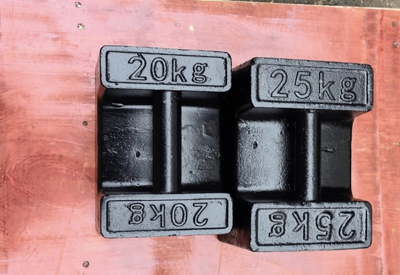 20 kg 25 kg Gewicht der Klasse M1 für den Kalibrierstandart-Fallgewichtsprüfer für Waagen