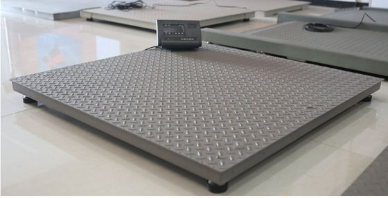 Digital-Boden-wiegende Skalen des Flussstahl-5000lbs 1.2x1.2m