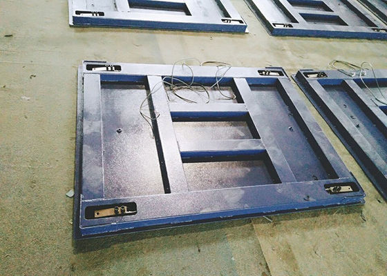 Digital-Boden-wiegende Skalen des Flussstahl-5000lbs 1.2x1.2m