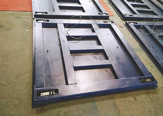 1.2×2m 5 Tonnen Kohlenstoffstahl-Plattform-Boden-wiegende Skala-