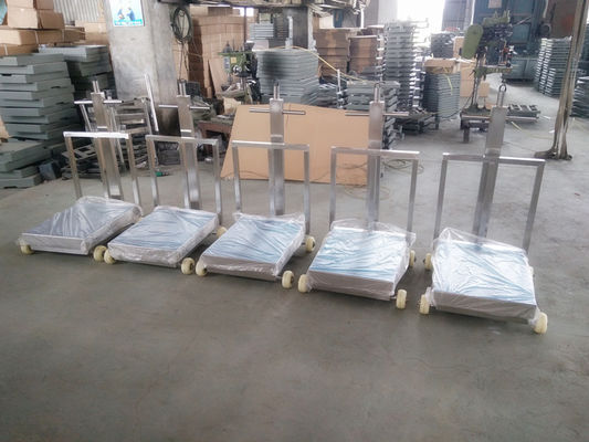 Wiegende Skala des Beweglich-60×80cm der Bank-500kg mit Rädern