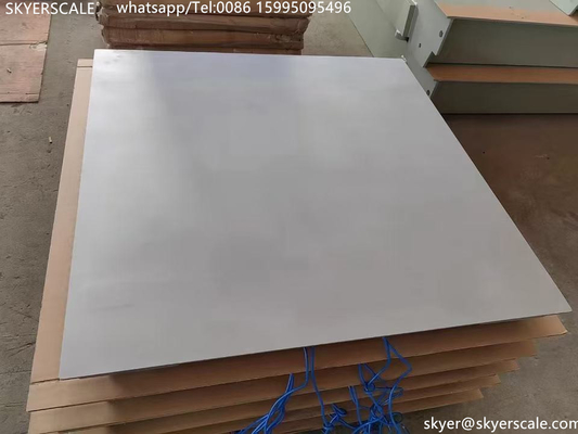 Hochpräzision 1,2x1,2m 3 Tonnen Edelstahl Digitale Waage