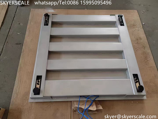 Hochpräzision 1,2x1,2m 3 Tonnen Edelstahl Digitale Waage