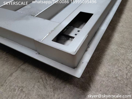 Hochpräzision 1,2x1,2m 3 Tonnen Edelstahl Digitale Waage