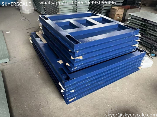 Hochpräzisions-Industrie-elektronische Waage-Plattform-Skala-Bodenwaage 1x1.2m 3t OEM ODM