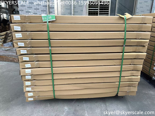 Einziger Schreibtisch 1.2x1.2m-3t Lochlose Digitale Waage Elektronische Plattform Bodenwaage