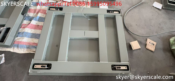 Einziger Schreibtisch 1.2x1.2m-3t Lochlose Digitale Waage Elektronische Plattform Bodenwaage