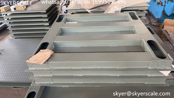 Einziger Schreibtisch 1.2x1.2m-3t Lochlose Digitale Waage Elektronische Plattform Bodenwaage
