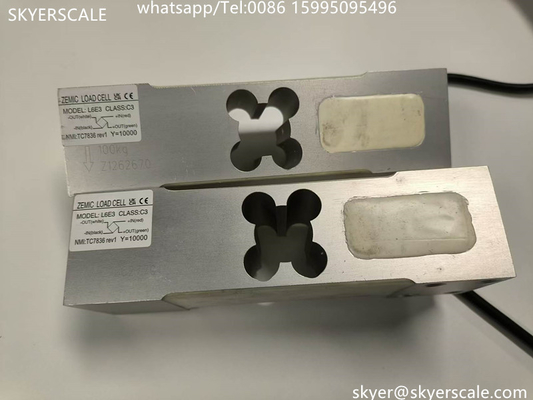 Zemic L6E3 Sinle-Punkt-Parallelstrahl Aluminiumlastzelle 100kg Sensorwandler für elektronische Plattform Skala