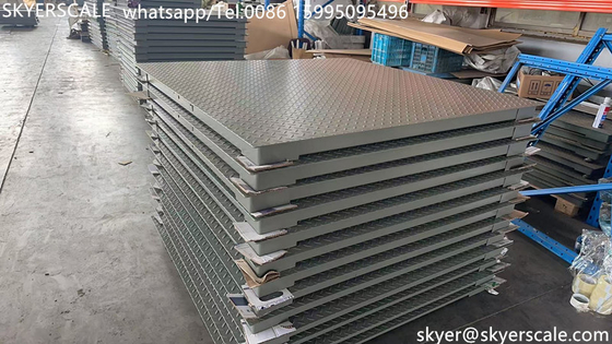 Industrielle Skala 2000kg Plattform-Bodenwaage mit langlebigen Scherebalken aus Legierungstahl SQB-Lastzelle