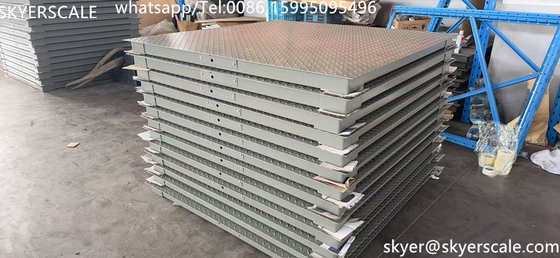 Industrielle Skala 2000kg Plattform-Bodenwaage mit langlebigen Scherebalken aus Legierungstahl SQB-Lastzelle