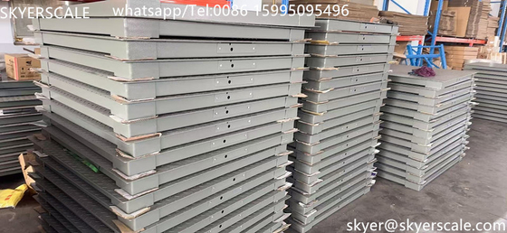 Industrielle Skala 2000kg Plattform-Bodenwaage mit langlebigen Scherebalken aus Legierungstahl SQB-Lastzelle