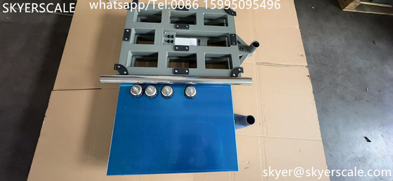 400x400 mm 100kg Bankgewichtung mit LCD / LED-Display