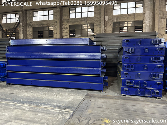 Individuelle Waage 18 Meter 100 Tonnen Gewicht Schwerlastwagen Waage LKW-Skala