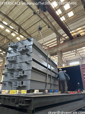 Individuelle Waage 18 Meter 100 Tonnen Gewicht Schwerlastwagen Waage LKW-Skala