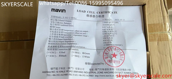 Mavin NA3 Einpunktsensor für die Wägung von Lastzellen aus Aluminiumlegierung für elektronische Plattformskala 800 kg