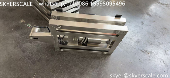 200 kg Edelstahl-Plattformwaage Digitale Bankwaage