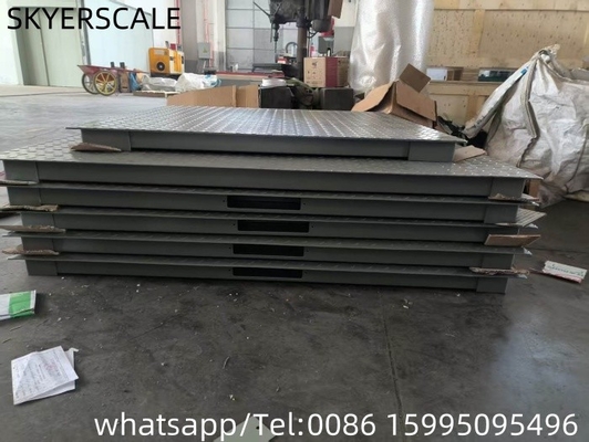 1.5x1.5m Elektronische Bodenwaage Plattform Industriewaage mit A12E-Indikator
