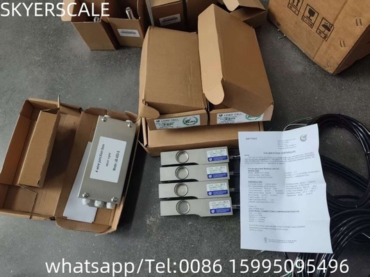 ZEMIC BM8D Schneidstrahl Edelstahl wasserdichte Lastzellen 1000kg Waageplattform Skala Lastzellen Waage Sensor