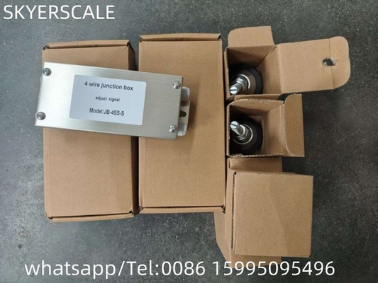 Zemic 500 kg BM8D B8D Edelstahllastzellen-Sensor mit Fuß für Plattformskala