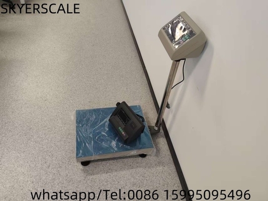 40x50cm 300kg Bankwaage Elektronische XK390-T7+E LED-Bildschirm Digitale Waageplattform