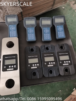 50 Tonnen Kraftprüfung Drahtlose Lastzellen Spannungsverbindungen Dynamometer