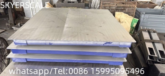 Anpassbares Fußbodenmaßstab aus Kohlenstoffstahl 1.5x1.5m 5 Tonnen mit OEM- und ODM-Unterstützung für die Industrie